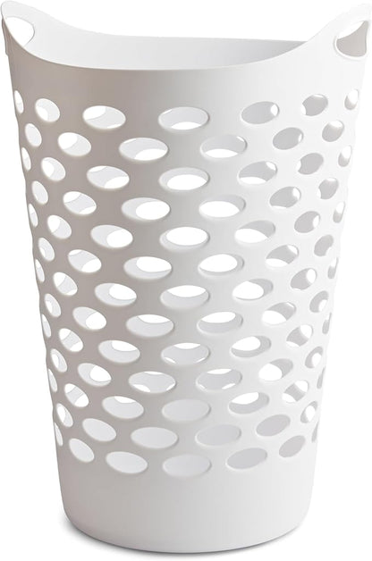 3 Pack Round Plastic Laundry Hamper - Image 2