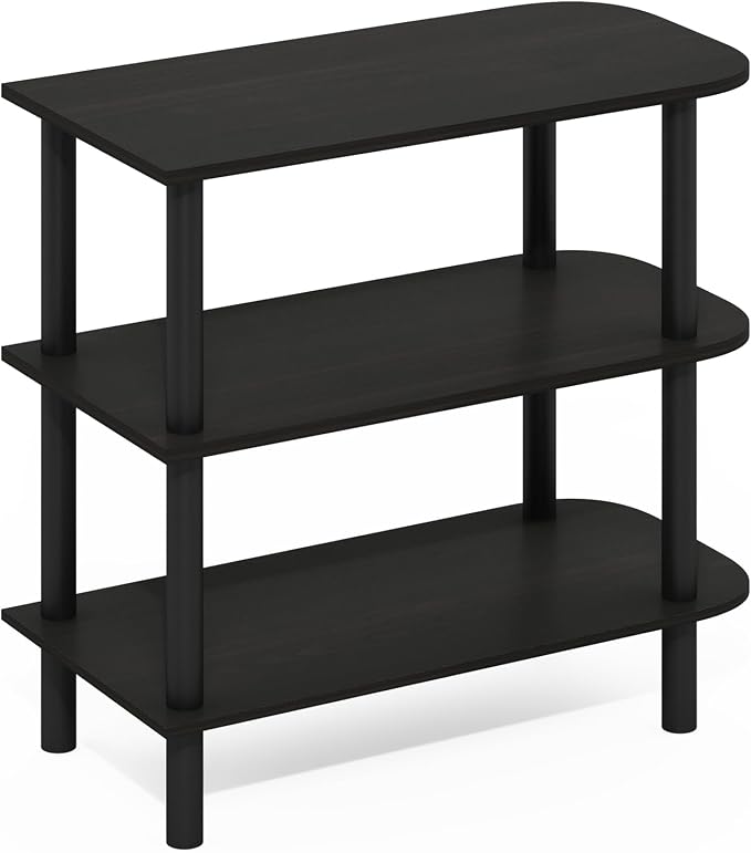 Furinno Turn-N-Tube Shoe Rack, 3-Tier Narrow Shoe Organizer, Shoe Rack Storage - Image 6