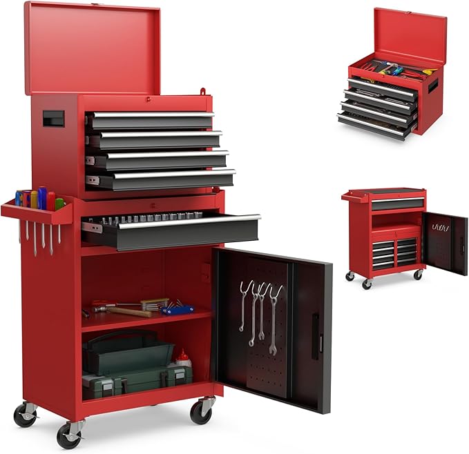 Goplus Tool Chest, 5 Drawers Rolling Tool Cabinet by Goplus
