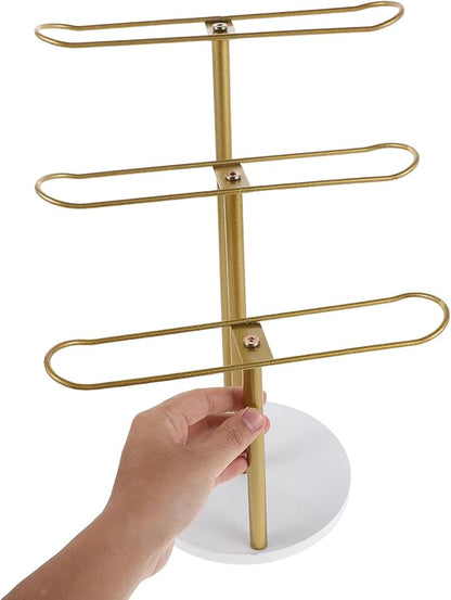 NUOBESTY Metal Headband Holder 3-Tier Scrunchie Holder - Image 6
