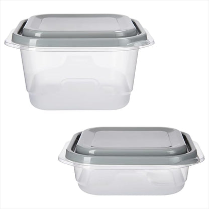 20-Piece BPA-Free Square Food Storage Container Set - Image 3