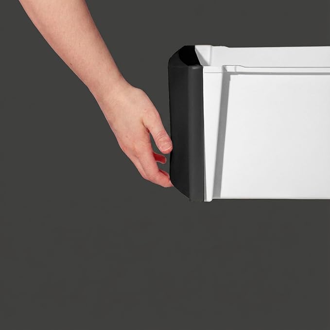 IRIS USA 4-Drawer Wide Plastic Drawer Organizer, Matte Black | Organize clothing - Image 8