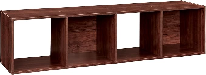 ClosetMaid Cubeicals 4 Cube Storage Shelf Organizer Bookshelf, Vertical or - Image 4