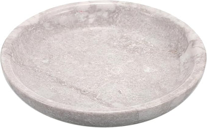 Hipiwe Small Key Bowl for Entryway Nightstand Organizer Tray Travertine - Image 8