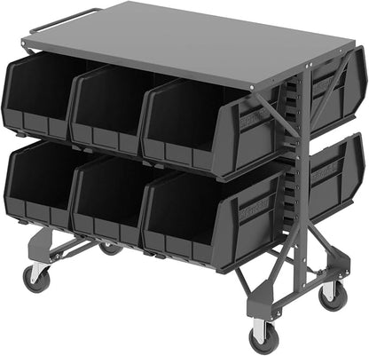 Akro-Mils 30260 AkroBins Plastic Storage Bins, Space-Saving Stackable Bins - Image 10