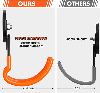 Heavy Duty Storage Magnetic Utility Hooks Large Garage Magnet Hooks - Image 4