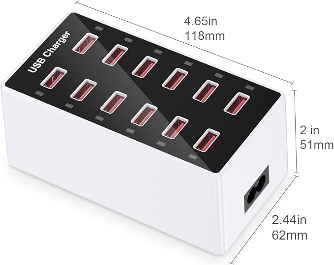 Cell Phone Wall Charger USB Charging Station - Image 3