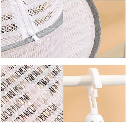 Primst Foldable Drying Fishing Net, Hanging Drying Net Rack Clothes Dry Basket - Image 6