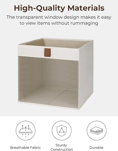 StorageWorks 11x11 Storage Cubes, Closet Storage Bins - Image 3