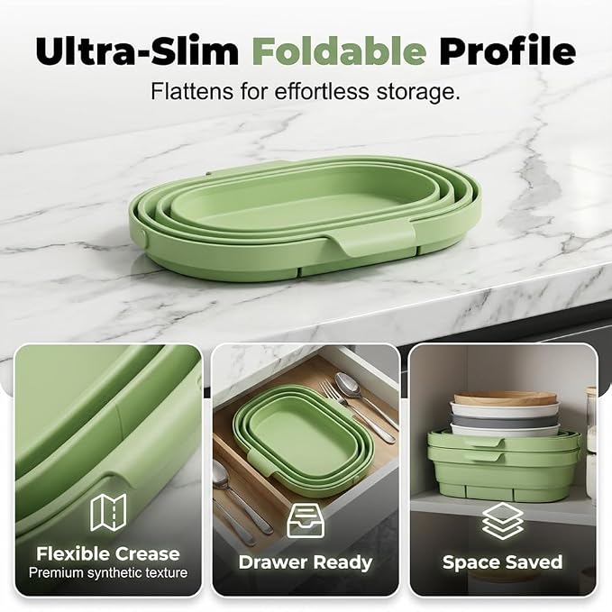Foldable Hanging Kitchen Sink Drain Basket, 2026 New No-drill removable sink - Image 4
