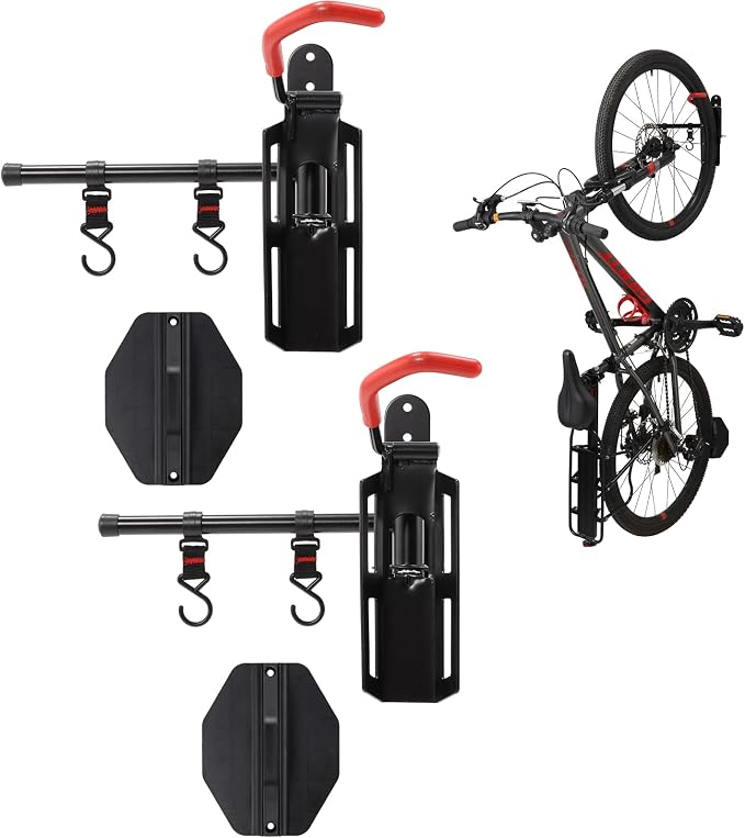 Swivel Bike Wall Mount, Bike Hangers by AUMENTAR
