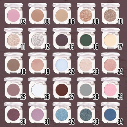 Dark Brown Single Matte Eyeshadow Makeup, Neutral Powde Eye Shadow - Image 3