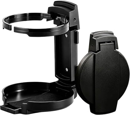 LITTLEMOLE Adjustable Folding Cup Holder, Wall Mounted Cup Holder by LITTLEMOLE