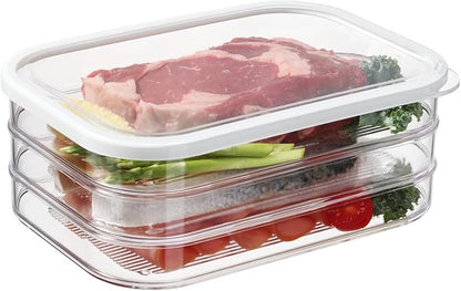 Stackable Deli Meat Storage Container by Bronkeeper