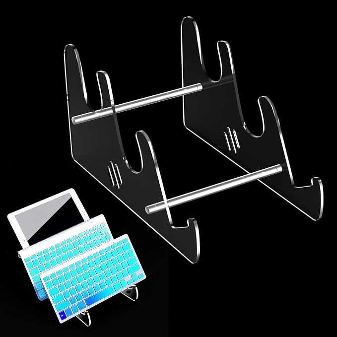Acrylic Keyboard Display Stand Holder Mechanical Computer Stand Shelf by Unknown