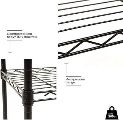 BestOffice | 4-Tier Wire Shelf - Image 5