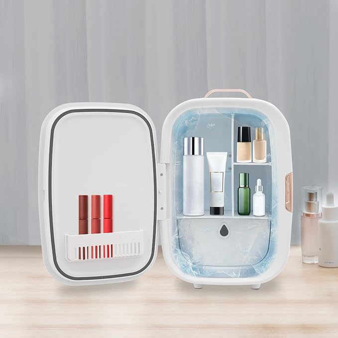 Mini Skincare Fridge, 12L Makeup Cosmetics Refrigerator Beauty Fridge - Image 3