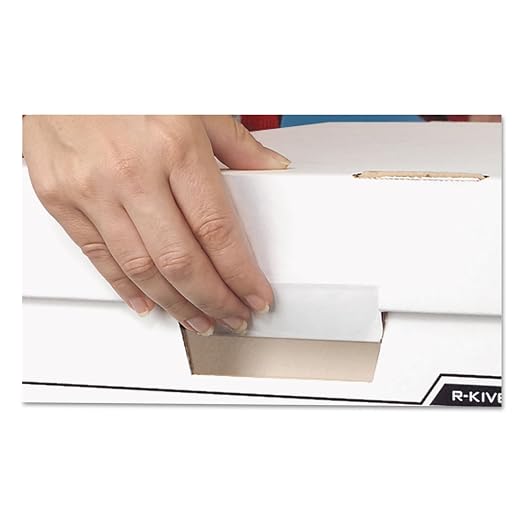 Bankers Box BINDERBOX Heavy-Duty Storage Boxes, Lift-Off Lid, Fits Binders 1 - Image 3