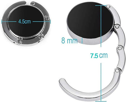 Bosketo Foldable Purse Hook Womens Bag Table Hanger Collection Desk Hooks - Image 3