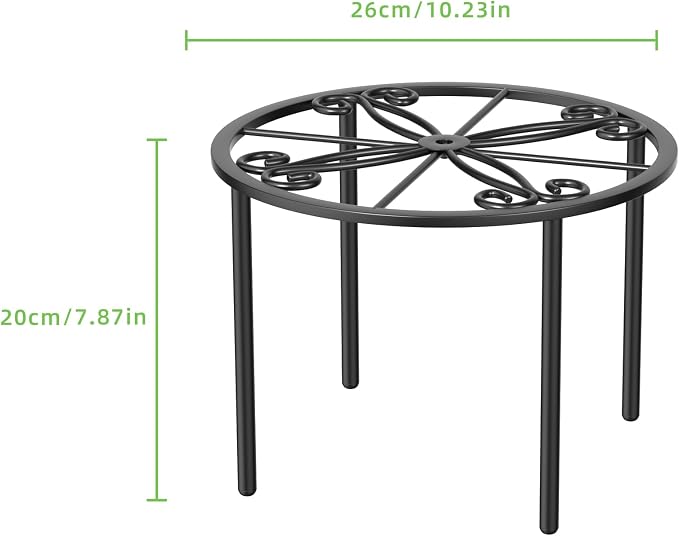 bussdis Plant Stand 1 PCS-10.2 IN Flower Pot Stand Plant Rack - Image 6