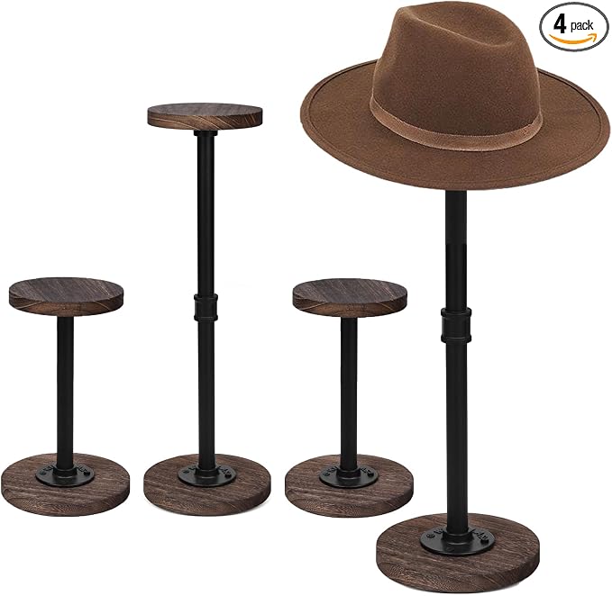 4Pcs Tabletop Hat Stand Cap by Vrietina