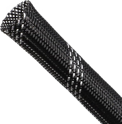 Braided Cable Sleeving, PET Expandable Braided Cable Sleeve, Flexible Mesh by ConveniencetoYourLife