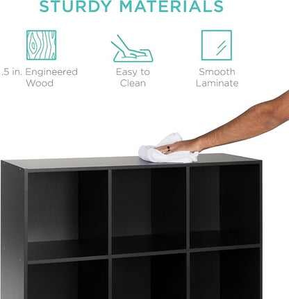 Best Choice Products 9-Cube Storage Organizer, 11in Shelf Opening, Display Shelf - Image 7