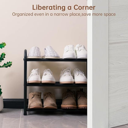 Gonfoam Expandable 3-Tier Shoe Rack - Image 7