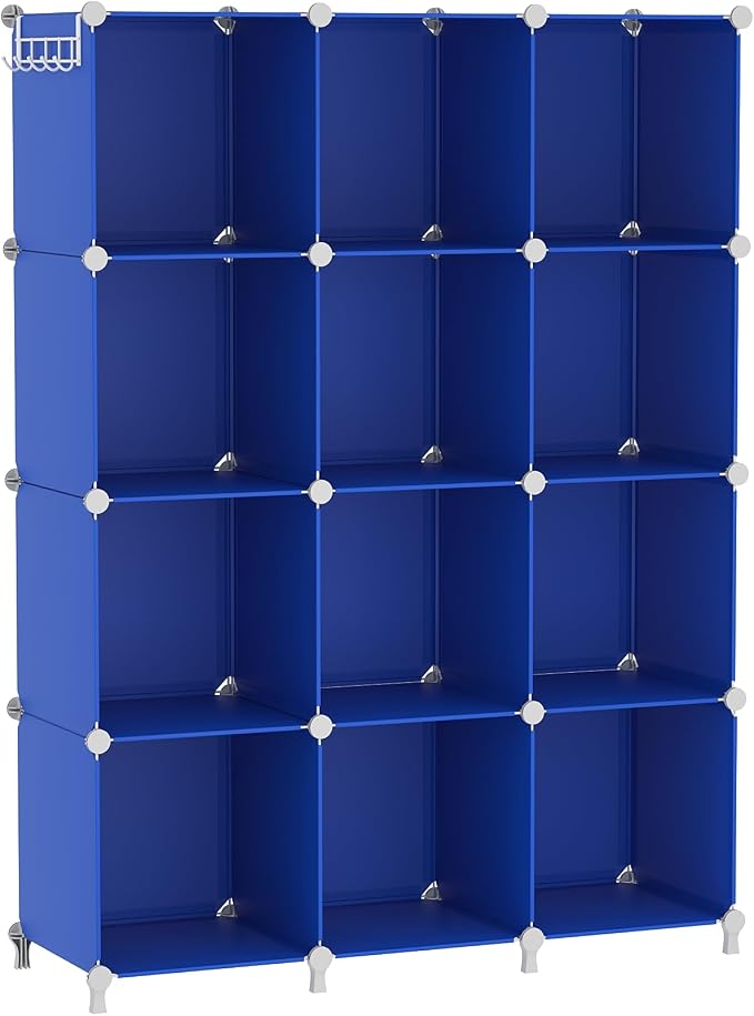 AWTATOS Cube Storage Organizer, 12 Cube Closet Organizers and Storage Shelves by AWTATOS