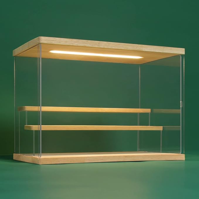 NONEMEY Clear Acrylic Display Case Stand by NONEMEY