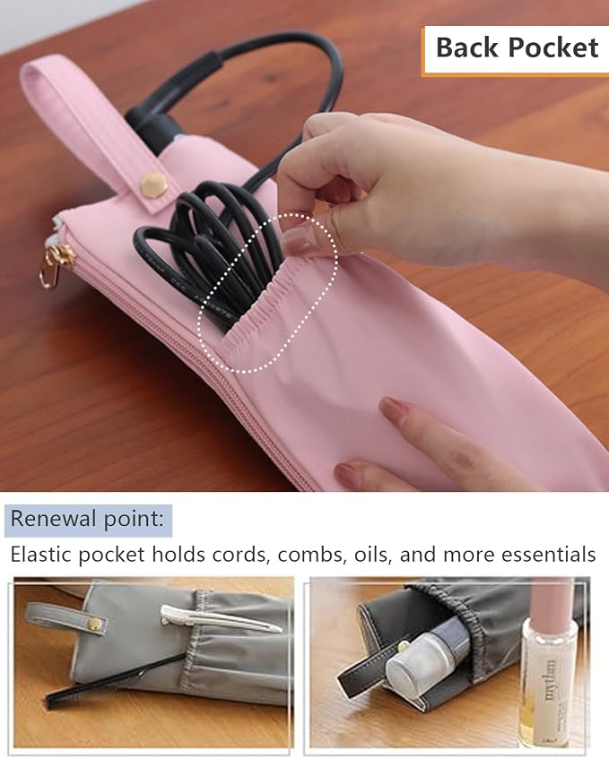 Lifeplus Holder & Mat for Hot Tools, Curling Iron Flat Iron Heat Resistant Hair - Image 4