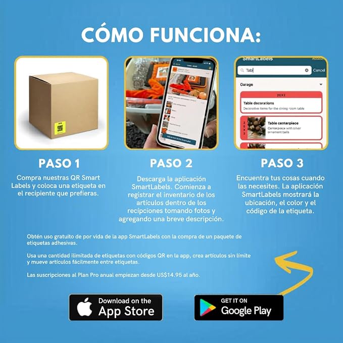 SmartLabels - Etiquetas QR en Español - Con App de Análisis de Fotos IA - Crea - Image 7