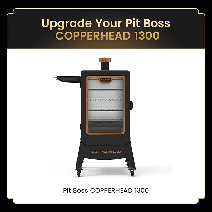 QuliMetal Side Shelf for Pit Boss Copperhead 1300, 12.80" Grill Side Table - Image 3