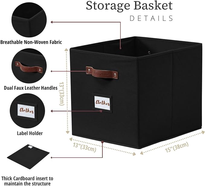 DECOMOMO Storage Bins, Storage Baskets - Image 3