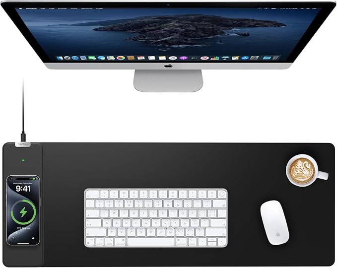 TopMade Wireless Charging Mouse Pad, Gaming Mousepad by TopmadeProduct-Ordernow