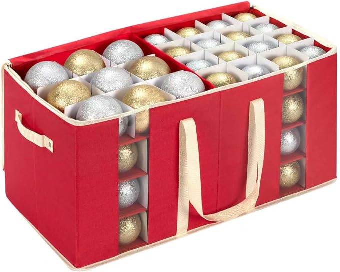 DIMESHY Large Christmas Ornament Storage Box by DIMESHY