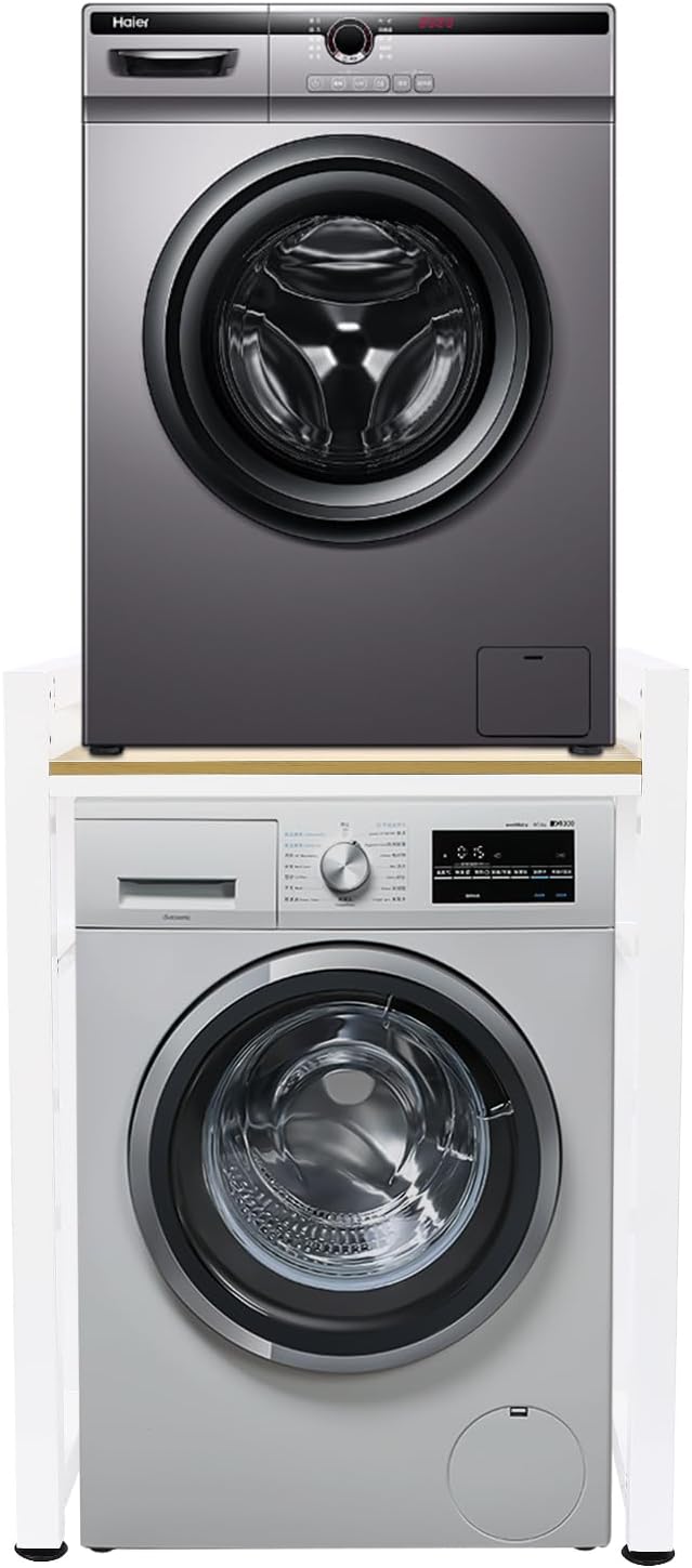 Over Washer and Dryer Shelves, Dryer Storage Shelf, Laundry Room Storage and by KannBeki
