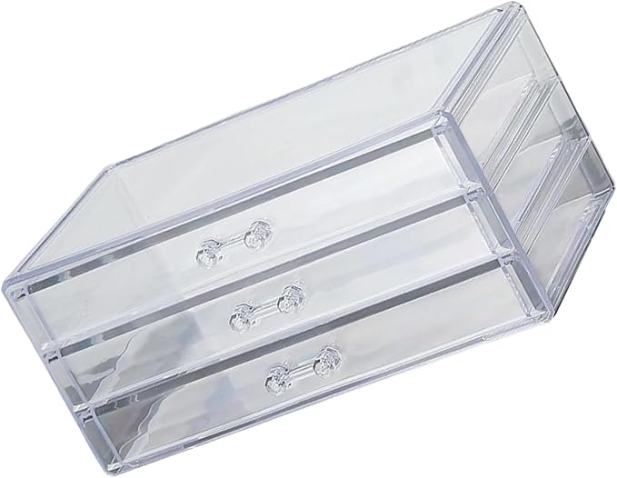 Space Saving Acrylic Cosmetic Storage Drawers Multi Drawers Acrylic Organizer by Unknown