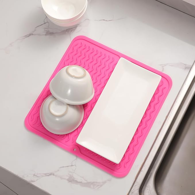 Silicone Dish Drying Mat for Multiple Usage, Easy clean, Eco-friendly, - Image 8