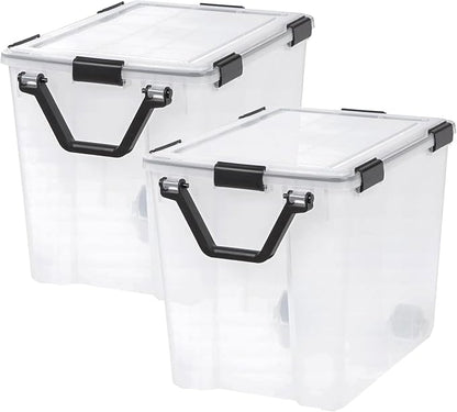 IRIS USA WeatherPro 103 Qt Storage Bins - Image 2