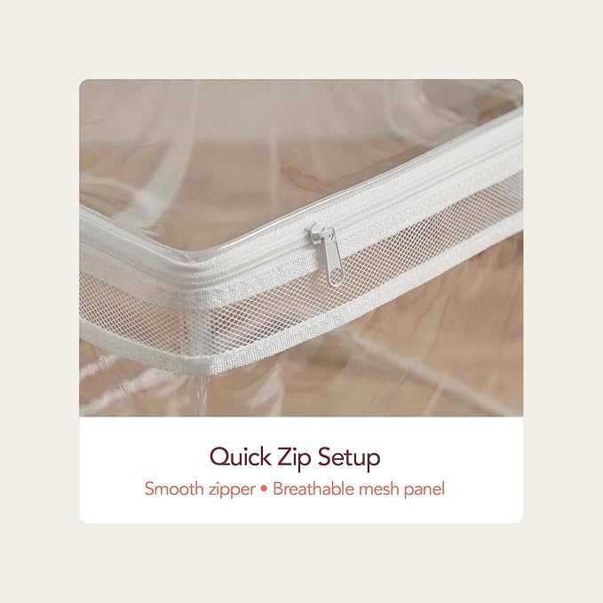 Clear Storage Bags with Zipper, 2 Pack — Comforter Storage Bag, Blanket Storage - Image 5