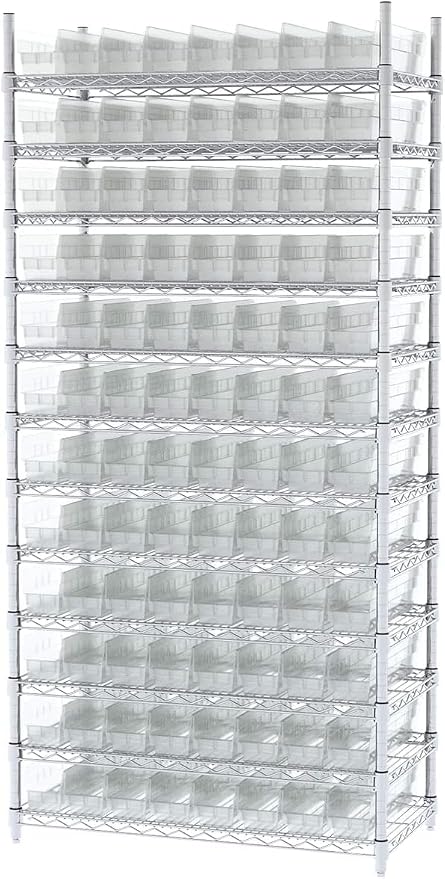 Akro-Mils 30128 Plastic Shelf Bins, Heavy Duty Storage Bins - Image 6
