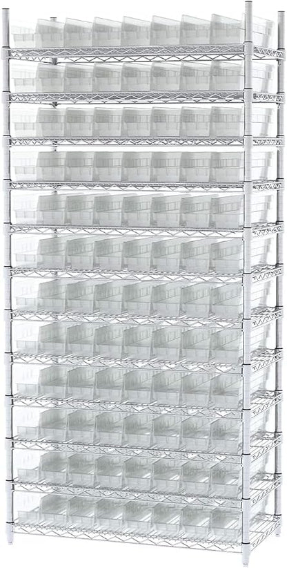 Akro-Mils 30128 Plastic Shelf Bins, Heavy Duty Storage Bins - Image 6