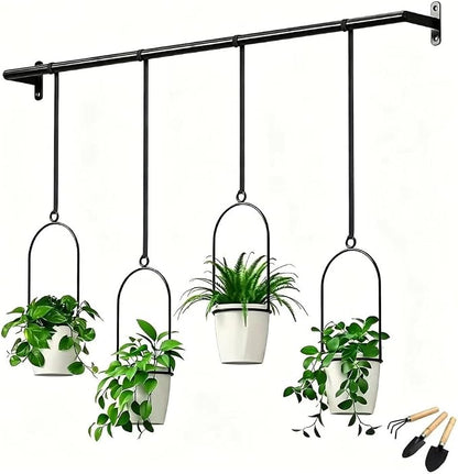 1set Metal Adjustable Hanging Planters by BLUEAYE