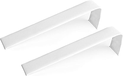 Novel Box 2 Pack Bracelet/Watch Ramp White Leatherette 2x8.25x2 Inches by NovelBoxCompanyLtd