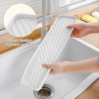 Silicone Organizer Tray for Kitchen Sinks and Bathrooms. Dishwasher-Safe - Image 6