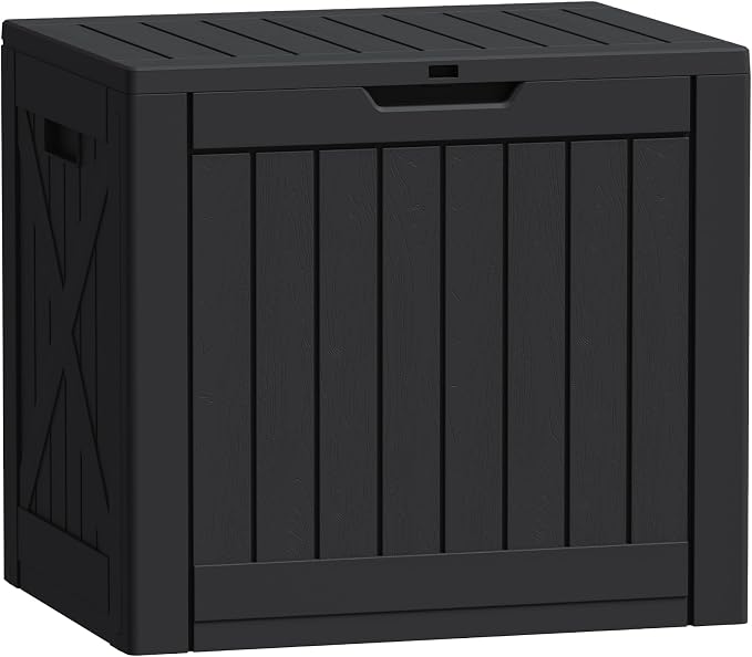 Flamaker Resin Deck Box 40 Gallon Waterproof Outdoor Storage Box | Indoor by Flamaker