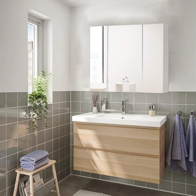 DICTAC Medicine Cabinet Bathroom Mirror Cabinet - Image 2