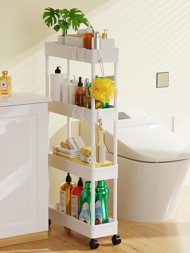 LEHOM 5.1" Slim Storage Cart - Image 6