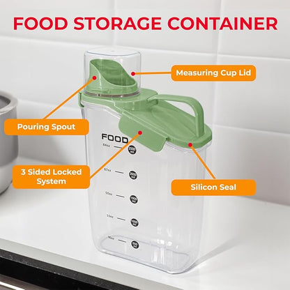 Two Pack Food & Cereal Storage Container - Image 3